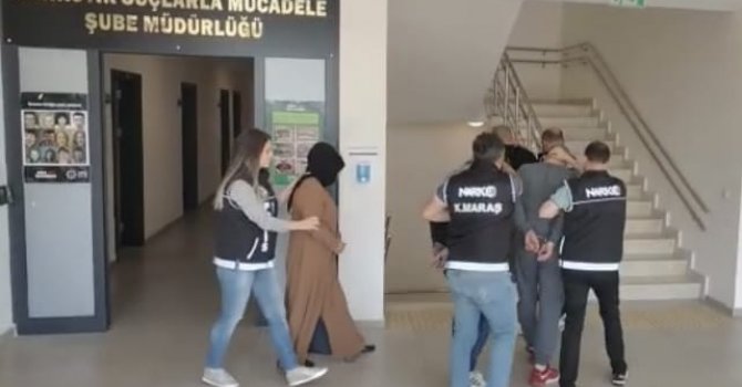 Kahramanmaraş’ta uyuşturucu operasyonunda 3 kişi tutuklandı