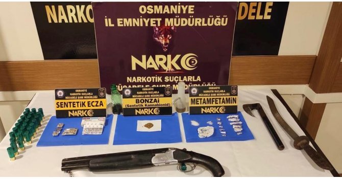 Osmaniye’de uyuşturucu operasyonlarına 11 tutuklama