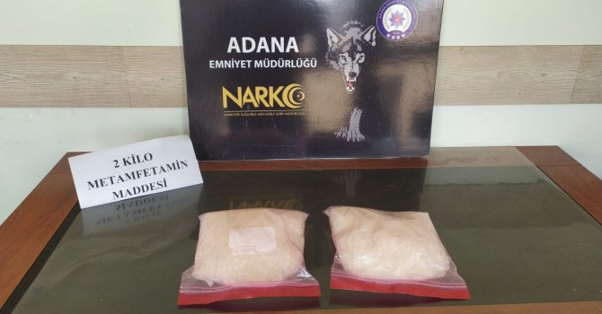 Atık kağıt kamyonetinden 2 kilo metamfetamin çıktı