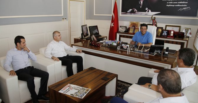 Başkan Genç, SGK İl Müdürü Nejat Deniz’i ağırladı