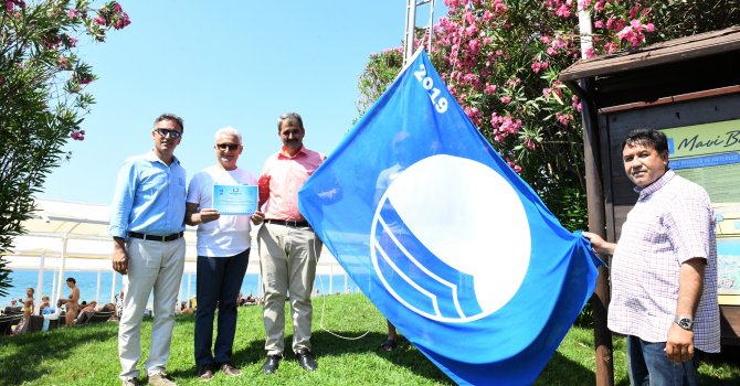 Başkan Yardımcısı Gökçen, mavi bayrak törenine katıldı