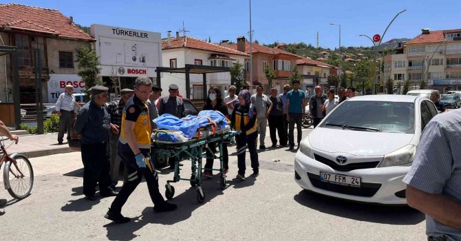 Bucak’ta trafik kazası: 1 yaralı