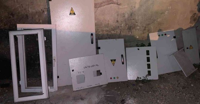 Hatay’da trafo kapaklarını çalan şüpheli yakalandı
