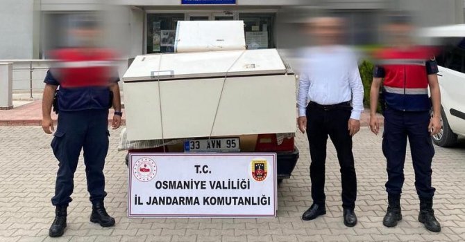 Yayla evinden çalınan beyaz eşyalar sahibine teslim edildi