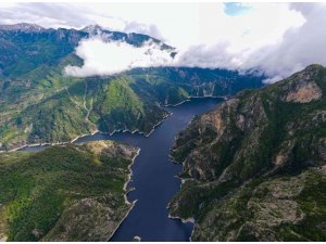 Kahramanmaraş’ta Berke Barajı’nda kartpostallık görüntüler
