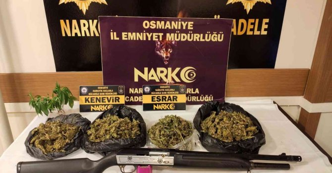 Osmaniye’de uyuşturucu operasyonlarına 6 tutuklama