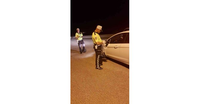 Antalya’da helikopter de dron destekli trafik denetimi