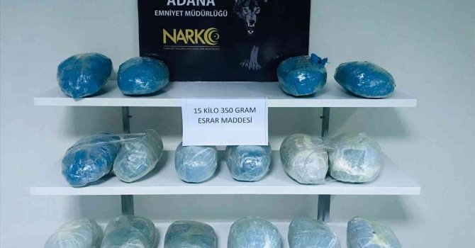 Aracından 15 kilo esrar çıkan taksici “haberim yok” dedi