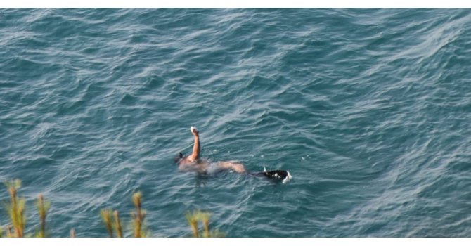 Patlayıcı ile balık avlayan şahsa 14 bin 680 lira ceza kesildi