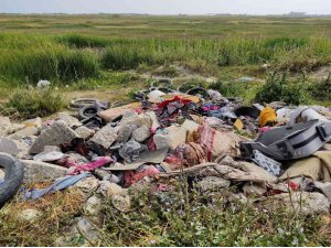 Mileyha Sulak Alanı’nı çöplüğe çevirdiler