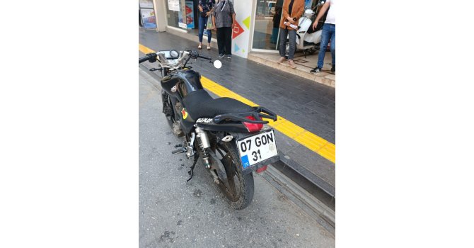 Motosiklet sürücüsü değil, trafik canavarı çıktı