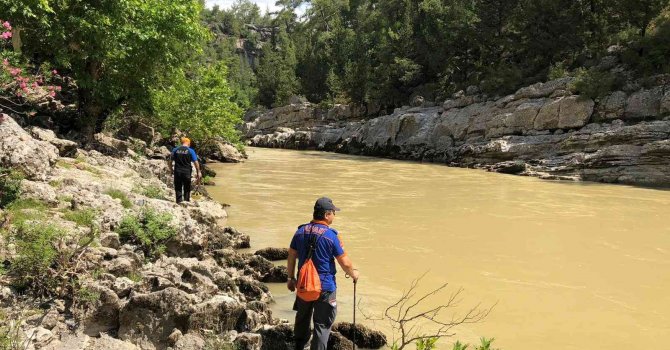 Serinlemek için Köprülü Kanyona giren gençten 48 saattir haber alınamıyor