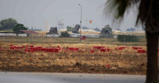 İncirlik’te konuşlu Patriotlar muhtemel tehditlere karşı hazır bekliyor