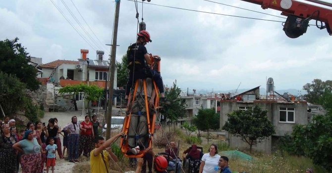 Antalya’da film sahnelerini aratmayan kurtarma operasyonu