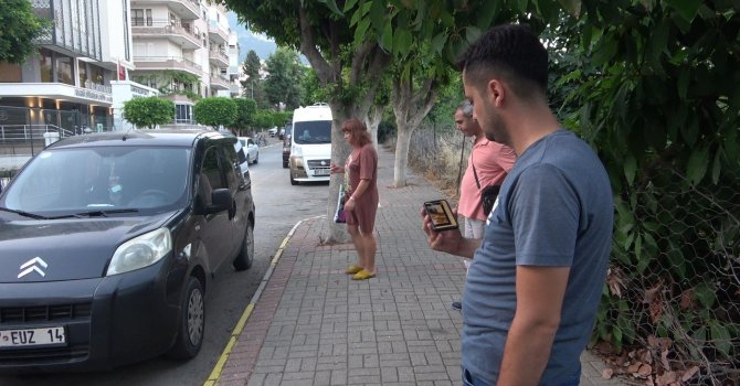 Aracın kaputuna giren kediyi, kedi sesiyle kurtardılar