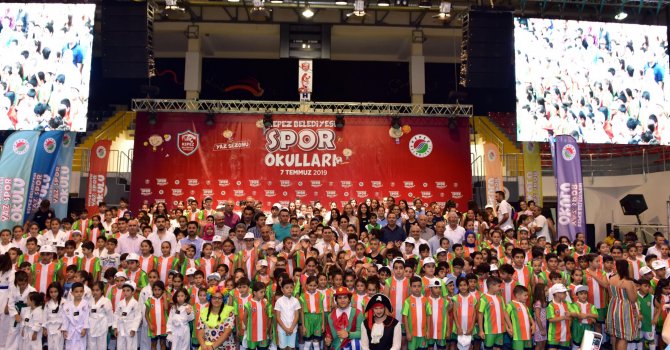 Kepezli çocuklara sportif tatil