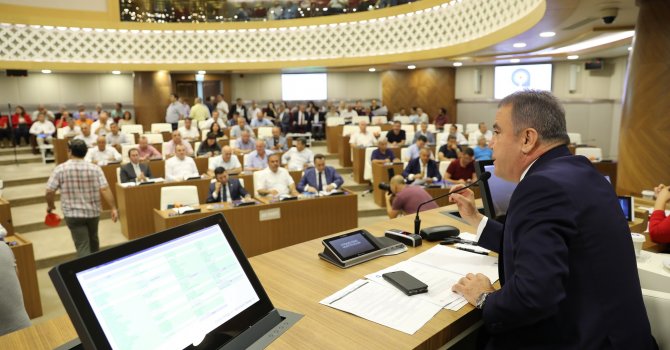 Büyükşehir Belediye Meclisi Temmuz Ayı Toplantısı yapıldı