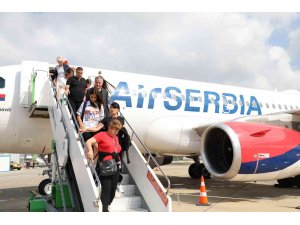 Sırbistan’ı Alanya’ya bağlayan seferler resmen başladı