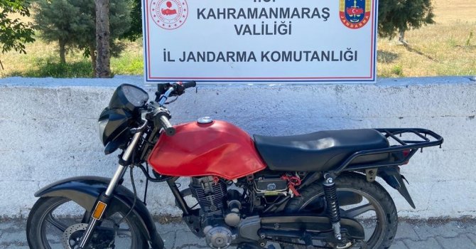 Çalınan motosiklet 7 ay sonra bulundu