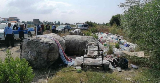 Antalya’da hurdacılara polis ve zabıtadan baskın