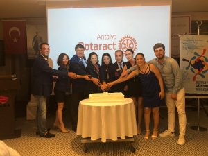 Antalya Rotaract Kulübünden Devir Teslim