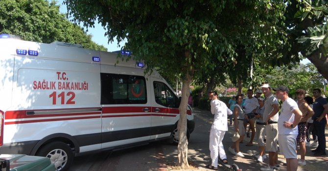 Serinlemek için denize giren Alman turist  boğuldu