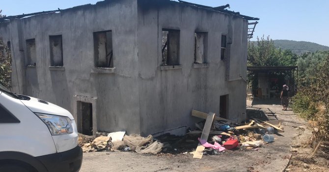 Büyükşehir’den yangınzede aileye yardım eli