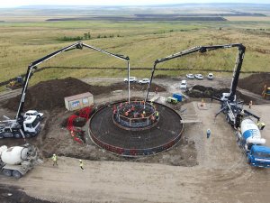 NovaWind, Stavropol Krai’deki Kuzminskaya Rüzgar Çiftliğinin temelini atıyor