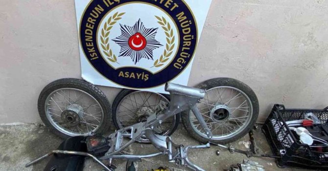 İskenderun’da motosiklet hırsızlığı şüphelisi 2 kişi yakalandı