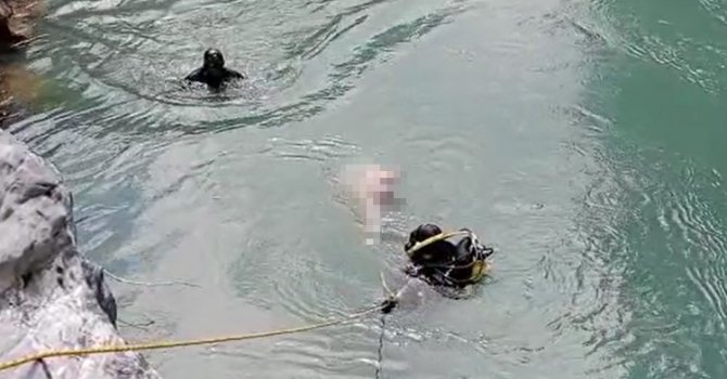 Alara Çayı’na uçan kamyondaki kayıp işçi, beşinci gün 3 kilometre uzakta bulundu