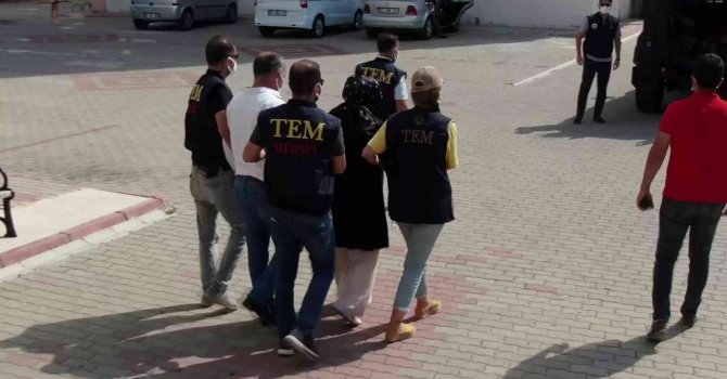 Mersin’de FETÖ hükümlüsü ihraç polis memuru ile öğretmen yakalandı