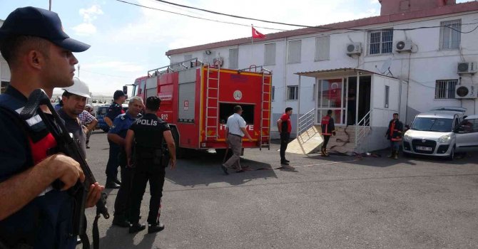 "İsyan çıktı, yangın var" anonsu tatbikat çıktı