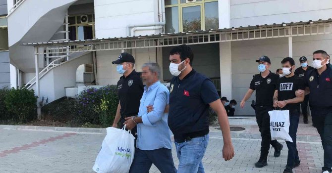 ’Şahmeran’ operasyonunda gözaltına alınan 15 şüpheli adliyeye sevk edildi