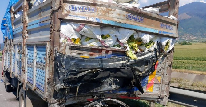 Osmaniye’de feci kaza: 1 ölü, 1 yaralı