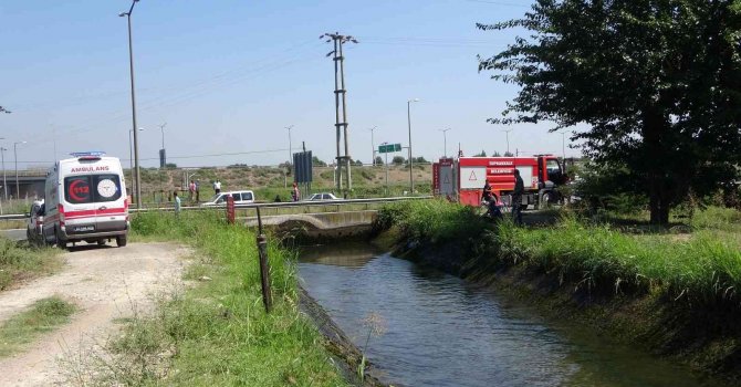 Osmaniye’de sulama kanalına düşen çocuk kayboldu