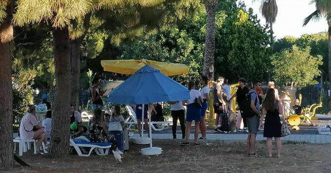 Manavgat’ta 5 yıldızlı otelde yangın paniği