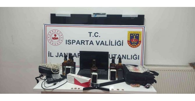 Isparta’da hırsızlık zanlıları yakalandı