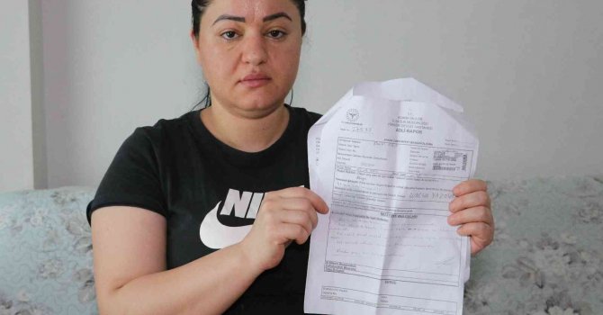 Genç kadına komşusundan "Oğlun kapıyı hızlı kapattı" dayağı