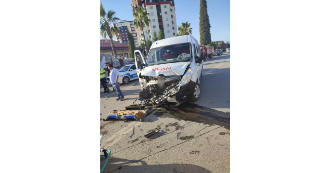 Tarsus’ta trafik kazası: 1 ölü, 2 yaralı