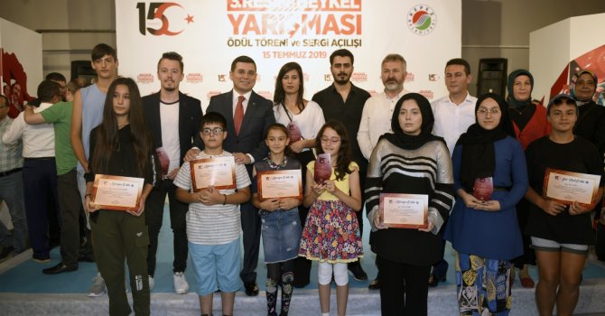 15 Temmuz eserleri ödüllendirildi