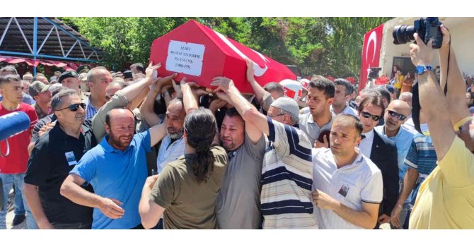 Şehit Piyade Uzman Çavuş Murat Yıldırım son yolculuğuna uğurlandı