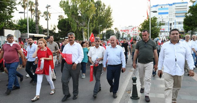 Aksu’da şehitler anıldı