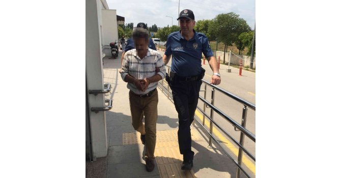 Klima motoru hırsızı yakalandı