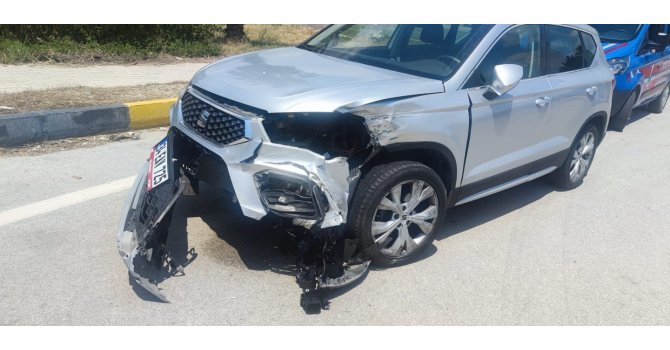 Finike’de trafik kazası: 1 yaralı