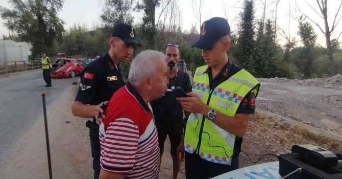 Alkollü halde köprü korkuluklarına çarptı, ’Şaştım kaldım’ dedi