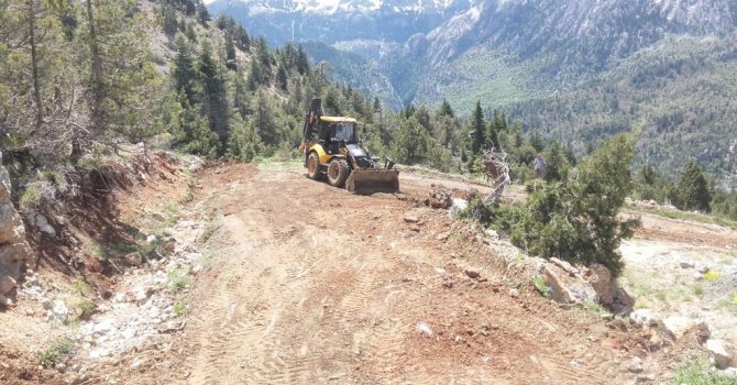 Büyükşehir Belediyesi kırsalda çalışıyor