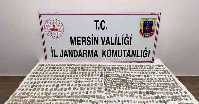 Mersin’de tarihi eser operasyonu