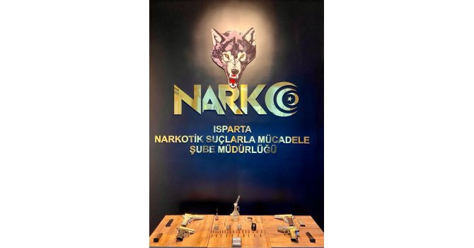Isparta’da uyuşturucu operasyonu: 14 gözaltı
