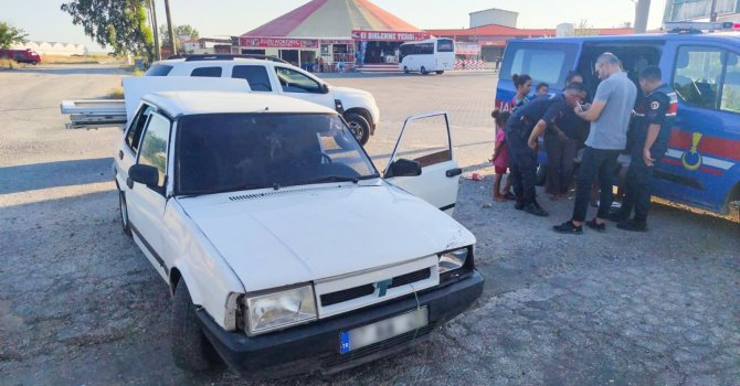 Çalıntı araçla hırsızlık yapan şüpheli yakalandı