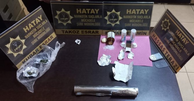Hatay’da uyuşturucu operasyonu: 1 gözaltı